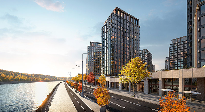 ЖК Collection Luzhniki (Коллекция Лужники) - Лужнецкая набережная, 2/4с1